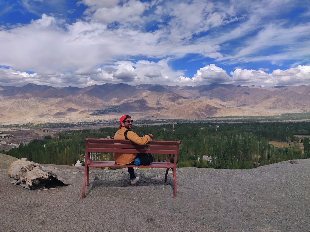Stok Bench Ladakh Mountain